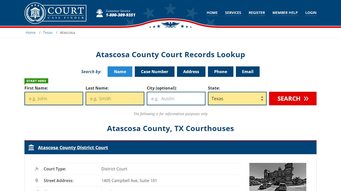 Atascosa County Court Records | TX Case Lookup