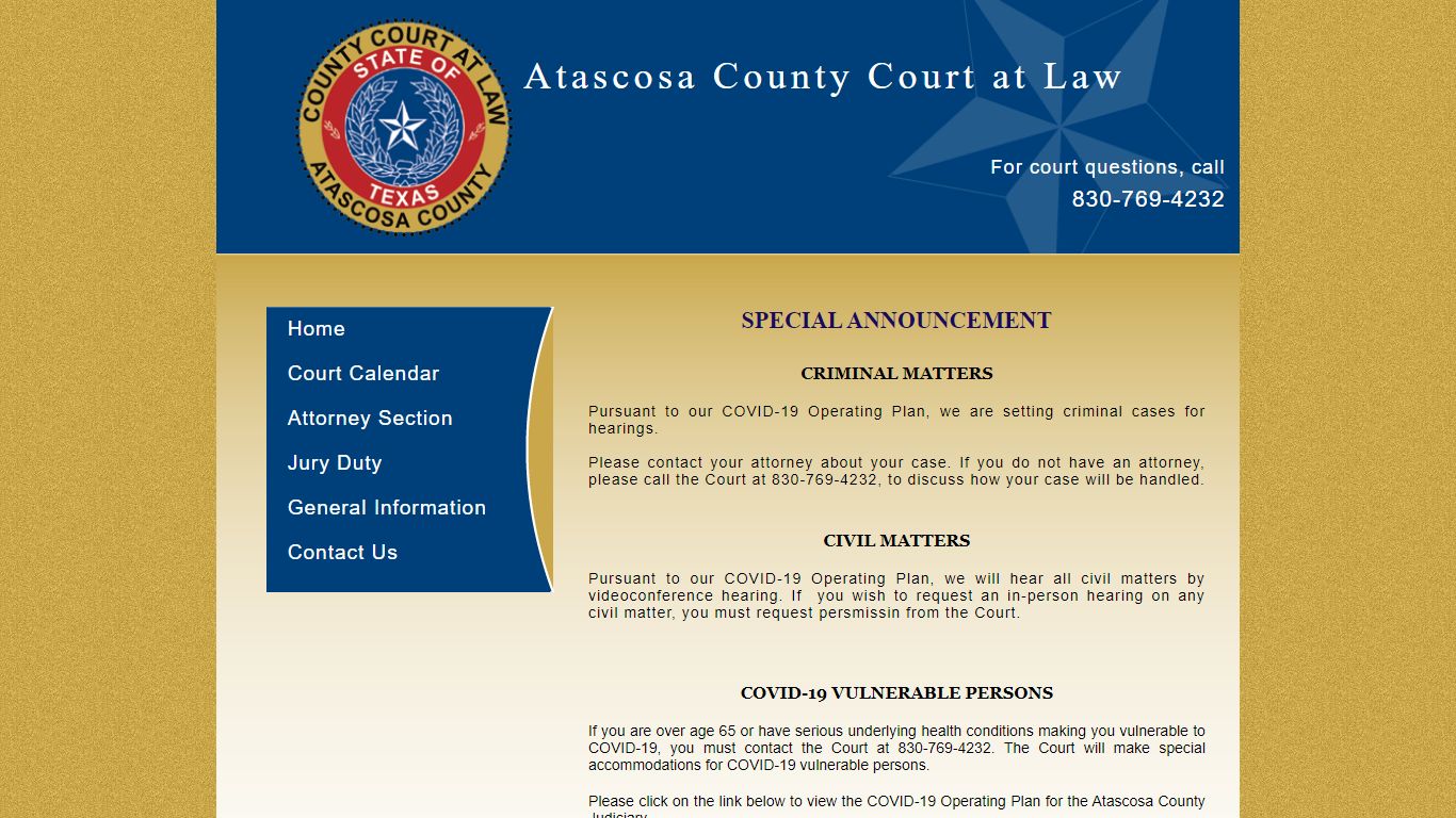 Atascosa County Court at Law